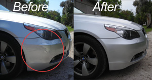 BMW mobile body repair